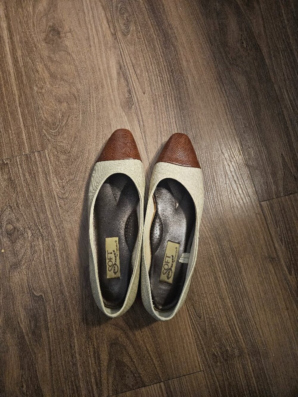 Vintage Payless Flats Soft Flexible by Highlights Size 8.5 W